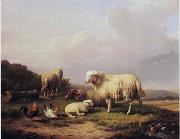 unknow artist Sheep 172 oil painting reproduction